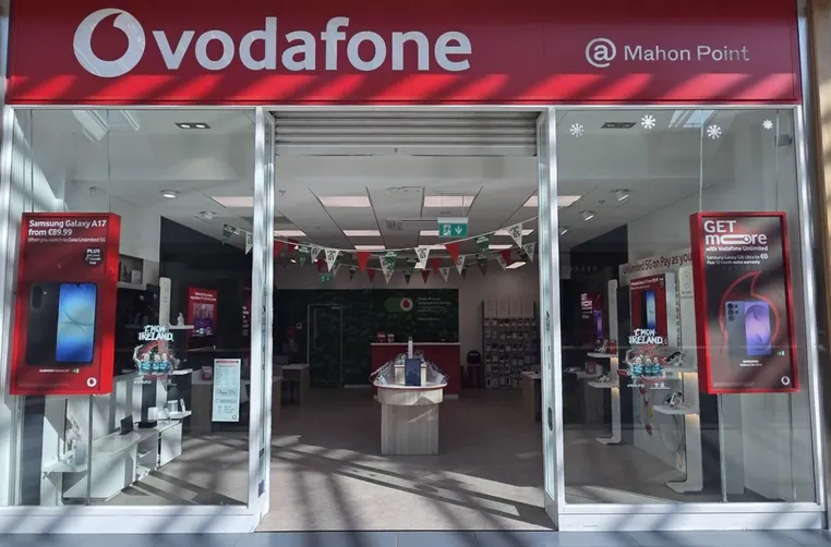 Vodafone Mahon Point Storefront