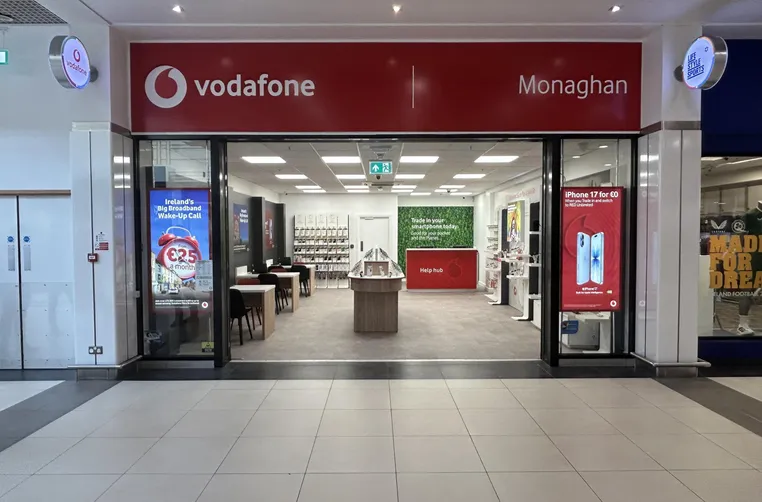Vodafone Monaghan Storefront
