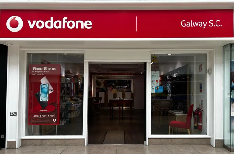 Vodafone Galway Shopping Centre Storefront