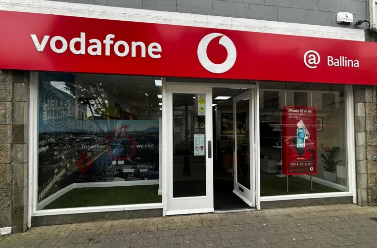 Vodafone Ballina Storefront