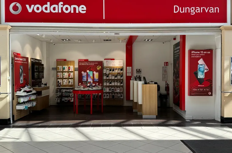 Vodafone Dungarvan Storefront